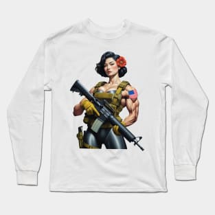 Tactical Girl Long Sleeve T-Shirt